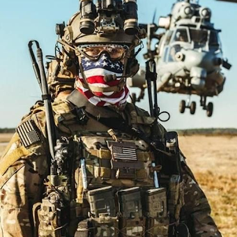 Real Commando Ops: Secret ga (God Mode, Dumb Enemy) icon