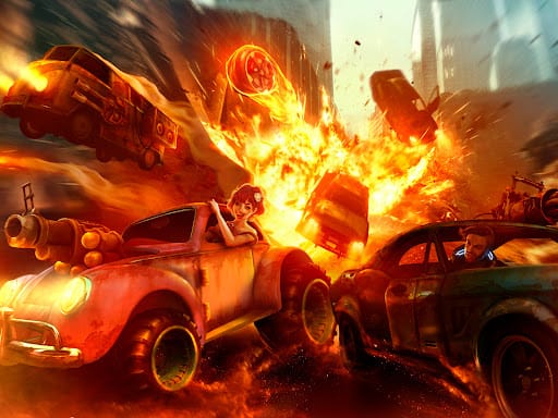 Road Warrior: Nitro Car Battl (Free Rewards) screenshot 21
