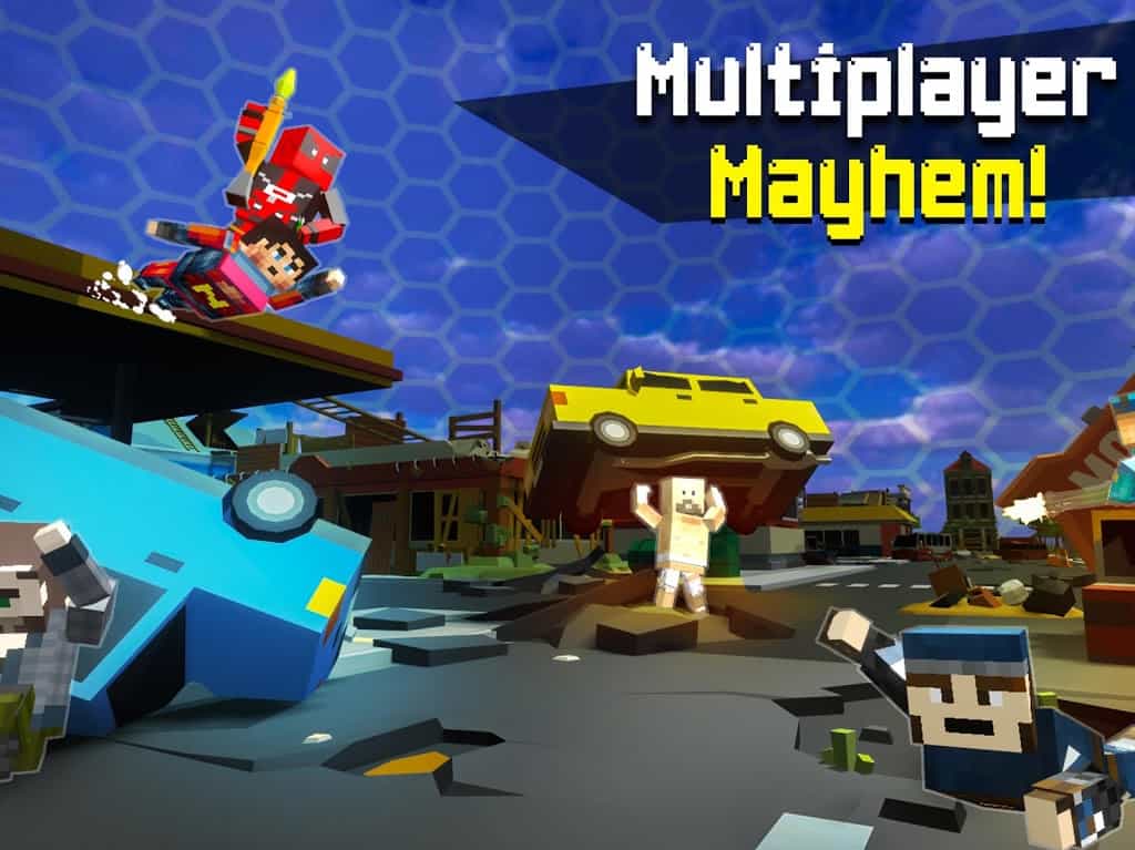 Pixel Fury: Multiplayer in 3D (Unlimited Money) Download MOD APK