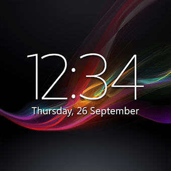 Digital Clock Widget Xperia icon