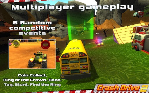 Crash Drive 2: 3D racing cars (Unlimited Money) screenshot 4
