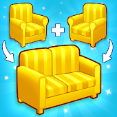Merge Design: Home Restoration (Unlimited Money) medium icon
