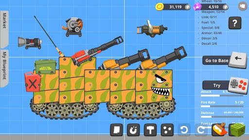 Super Tank Rumble (Unlimited Money) screenshot 4