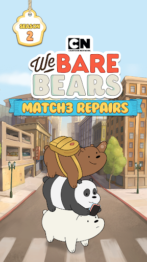 We Bare Bears Match3 Repairs (Unlimited Money) screenshot 0