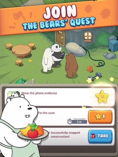 We Bare Bears Match3 Repairs (Unlimited Money) screenshot 9
