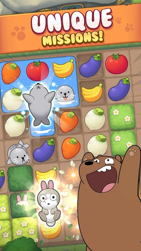 We Bare Bears Match3 Repairs (Unlimited Money) screenshot 1