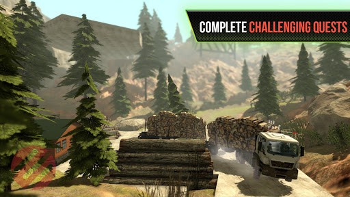 Truck Simulator OffRoad 4 (Unlock All Levels) screenshot 1