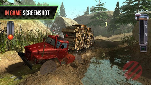 Truck Simulator OffRoad 4 (Unlock All Levels) screenshot 7