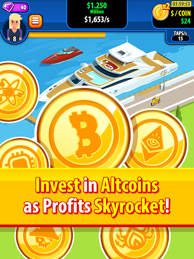 Crypto Trillionair (Unlimited Money, Gems) screenshot 9