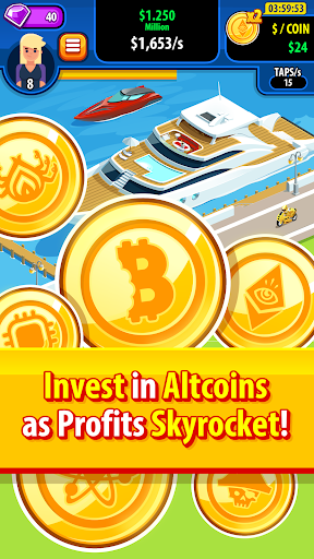 Crypto Trillionair (Unlimited Money, Gems) screenshot 2