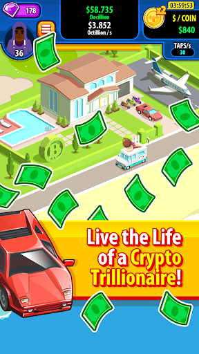 Crypto Trillionair (Unlimited Money, Gems) screenshot 5