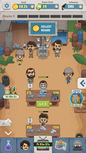 Narcos: Idle Cartel (Free Upgrade) screenshot 2