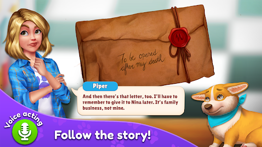 Piper's Pet Cafe - Solitair (Unlimited Money) screenshot 2