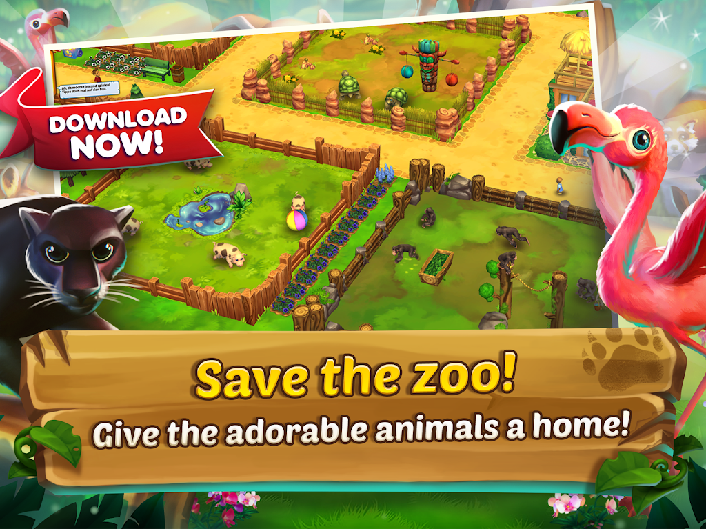 Zoo Life: Animal Park Game for apple instal
