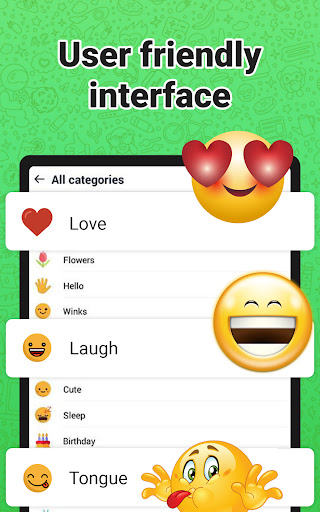 Stickers and emoji - WASticker (VIP Unlocked) screenshot 13