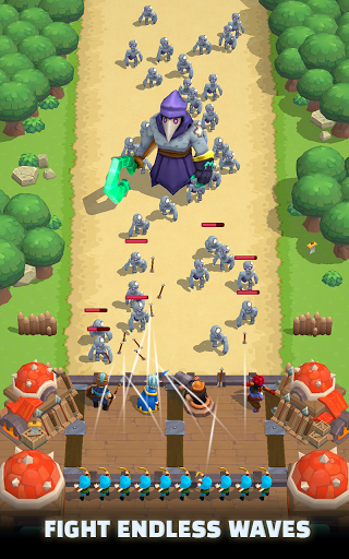 Wild Castle TD: Grow Empire Tower Defense in 2021 (Unlimited money) screenshot 1