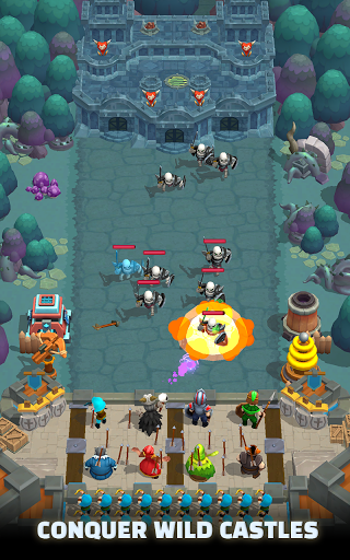 Wild Castle TD: Grow Empire Tower Defense in 2021 (Unlimited money) screenshot 3