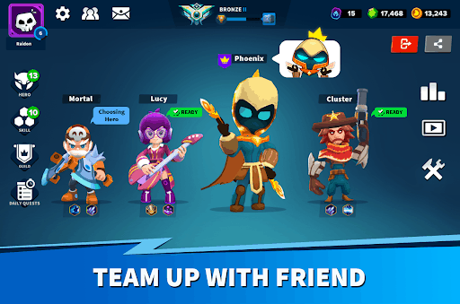 Heroes Strike - Modern Moba & Battle Royale (Unlimited Gold/Gems) screenshot 0