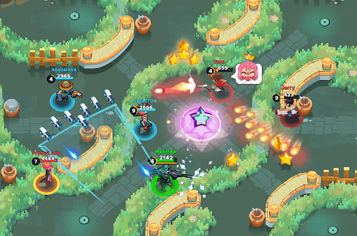 Heroes Strike - Modern Moba & Battle Royale (Unlimited Gold/Gems) screenshot 3