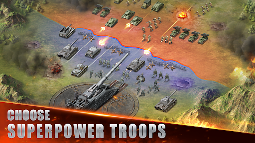 World War 2:Strategy Battl (Unlimited Money, Medals) screenshot 9