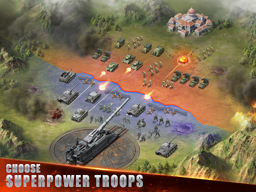 World War 2:Strategy Battl (Unlimited Money, Medals) screenshot 15