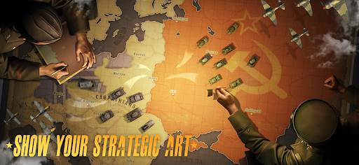 World War 2:Strategy Battl (Unlimited Money, Medals) screenshot 1
