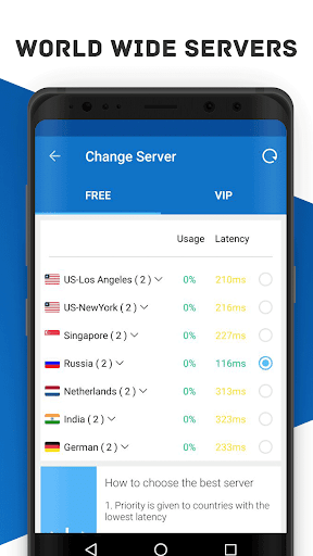 Secure VPN - Free VPN Proxy, Best & Fast Shield (Premium) screenshot 1