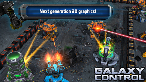 Galaxy Control: 3D strategy (Damage/Defense Multiplier) screenshot 11