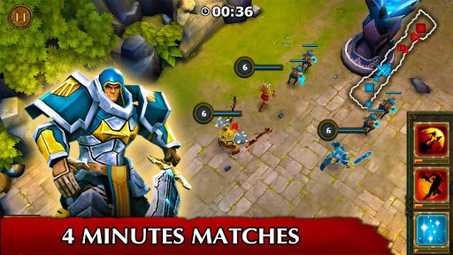 Legendary Heroes MOBA Offline (Unlimited Gold, Diamonds) screenshot 0