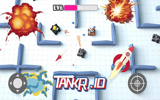Tankr.io - Tank Realtime Battle (Free Shopping) screenshot 1
