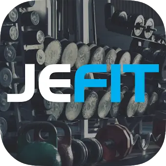 JEFIT Workout Tracker, Weight Lifting, Gym Log App (Unlocked) icon