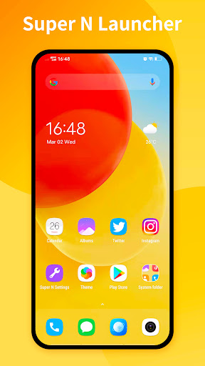 Super N Launcher -Super design (Prime Unlocked) screenshot 0