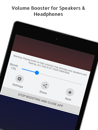 Speaker Boost: Volume Booster & Sound Amplifier 3D (Premium) screenshot 3