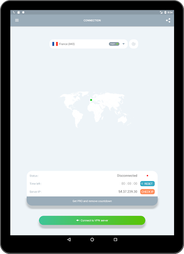 VPN Tap2free – free VPN service (Premium Unlocked) screenshot 4