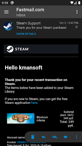 Sugar Mail email app (Premium Unlocked) screenshot 4