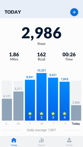 Pedometer - Step Counter (Premium Unlocked) screenshot 0