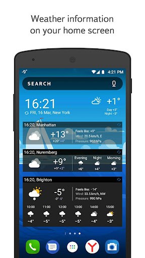 Yandex.Weather (Remove ADS) screenshot 4