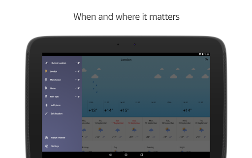 Yandex.Weather (Remove ADS) screenshot 6