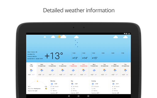 Yandex.Weather (Remove ADS) screenshot 7
