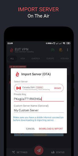 EUT VPN - Easy Unlimited Tunneling screenshot 4